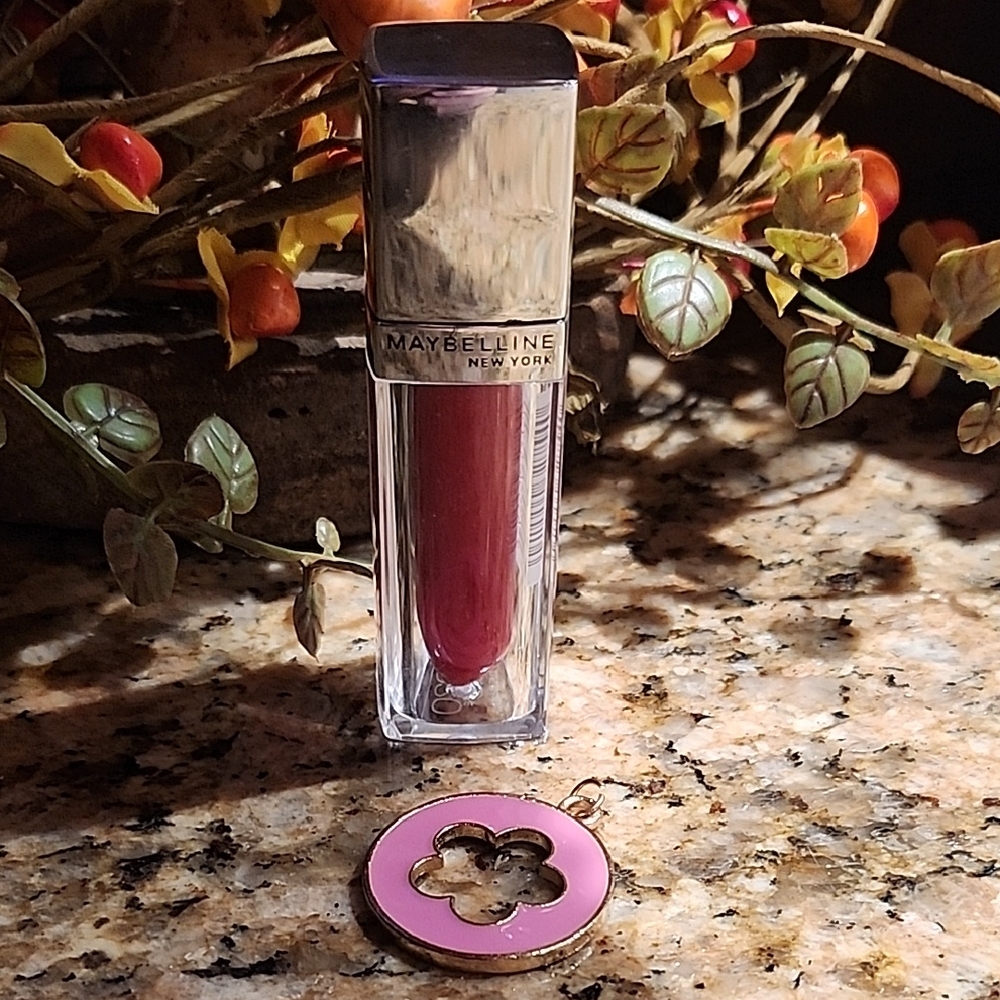 Maybelline Red Lipstick And Purse Charm